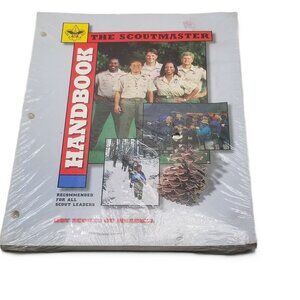 Boy Scouts Scoutmaster Handbook 1998 Edition BSA Leadership Vintage New Sealed